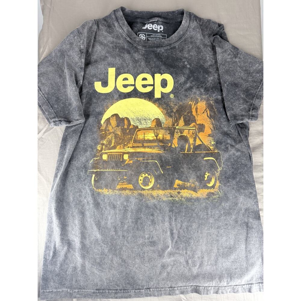 Jedco Jeep PFf Road Gray T-Shirt Men's Size M